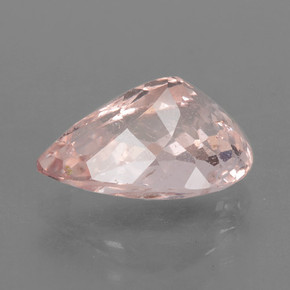 Morganita rosa natural de 2,00 ct, en forma de pera, VS-SI