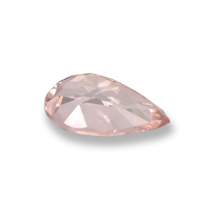 Morganita Rosado claro natural de 0.70 ct, En forma de pera, VVS