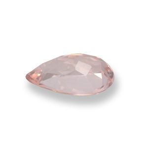Morganita Rosado claro natural de 0.62 ct, En forma de pera, VVS