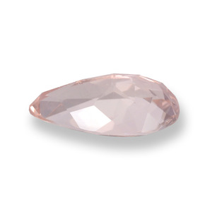 Morganita rosa natural de 0,78 ct, en forma de pera, VVS