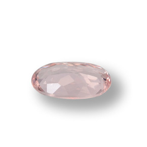 Morganita Rosado claro natural de 0.97 ct, Corte Óvalo, VVS