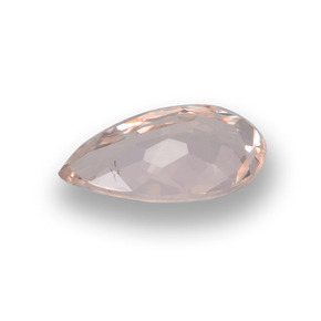 Morganita rosa natural de 0,62 ct, en forma de pera, VVS-VS