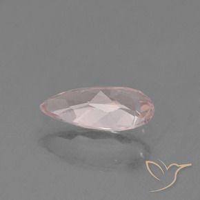 Morganita Rosado claro natural de 0.58 ct, En forma de pera, VVS-VS