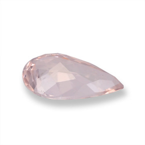 Morganita rosa natural de 0,74 ct, en forma de pera, VVS