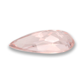 Morganita rosa natural de 1,05 ct, en forma de pera, VVS