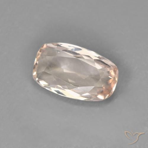 Morganita Rosado muy claro natural de 0.76 ct, Forma Cojín, VVS-VS