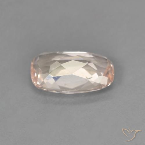 Morganita Rosado muy claro natural de 0.76 ct, Forma Cojín, VVS-VS