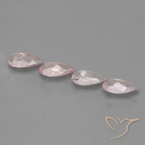 Gemas de Morganita Tono rosado rosa natural de 2.19 ct, En forma de pera, VVS-VS