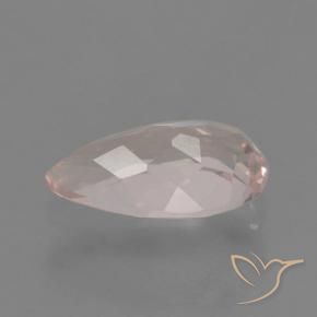 Morganita Rosado medio natural de 0.53 ct, En forma de pera, VVS