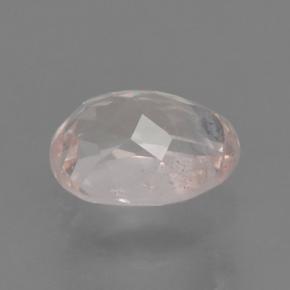 Morganita rosa natural de 0,44 ct, corte óvalo, VS