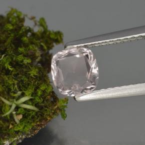 Morganita rosa natural de 0,62 ct, corte cojín, VVS-VS
