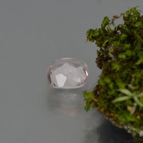 Morganita rosa natural de 0,62 ct, corte cojín, VVS-VS