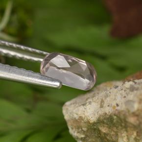 Morganita Rosado claro natural de 0.46 ct, Corte Cojín, VVS