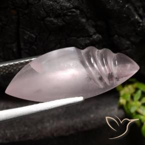 Morganita Rosado claro natural de 7.86 ct, Marquesa, Transparente