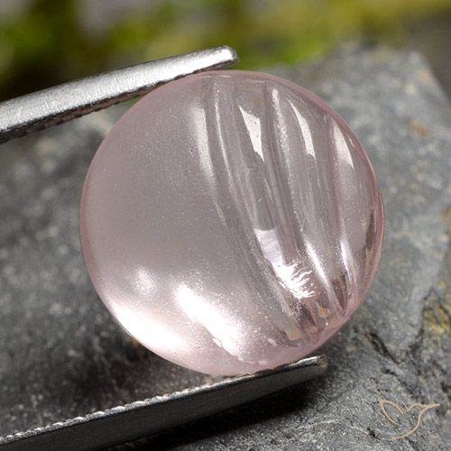7.33ct Natural Tono rosado rosa Morganita, Redondo, Transparente