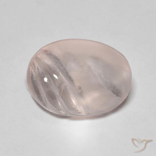 Morganita Rosado claro natural de 4.15 ct, Ovalada, Transparente