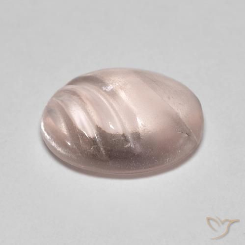 Morganita Rosado claro natural de 4.15 ct, Ovalada, Transparente