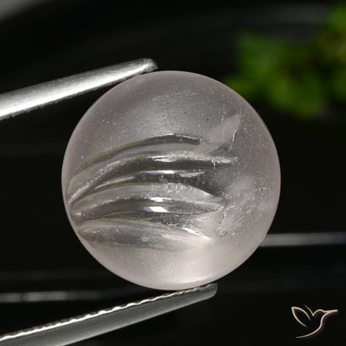 6.30ct Natural Tono rosado rosa Morganita, Redondo, Transparente