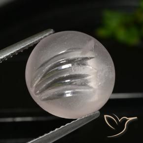 Morganita Tono rosado rosa natural de 6.30 ct, Redondo, Transparente
