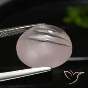 Morganita Tono rosado rosa natural de 6.30 ct, Redondo, Transparente