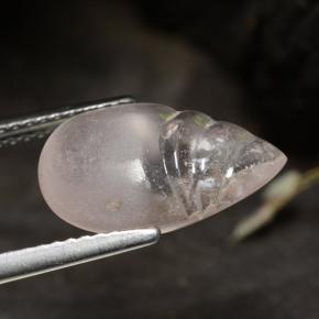 Morganita Rosado claro natural de 3.60 ct, En forma de pera, Transparente