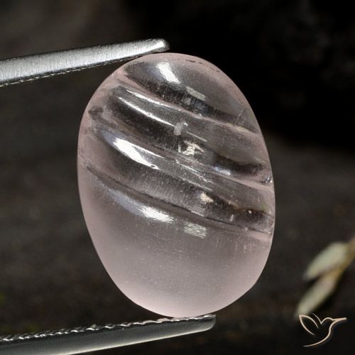 4.17ct Natural Sin Color morganita, Ovalada, Transparente