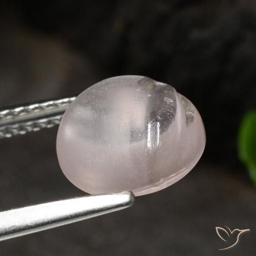 Morganita Rosado claro natural de 2.54 ct, Redondo, Transparente