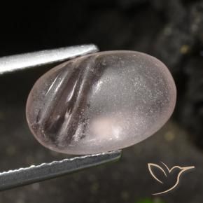 Morganita Tono rosado coral natural de 2.42 ct, Ovalada, Transparente