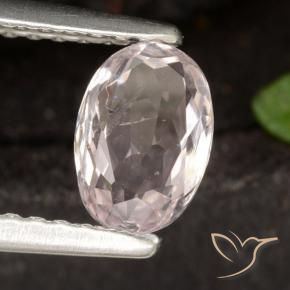 Morganita Rosado flamingo natural de 0.57 ct, Ovalada, VS-SI