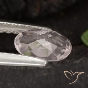 Morganita Rosado flamingo natural de 0.57 ct, Ovalada, VS-SI