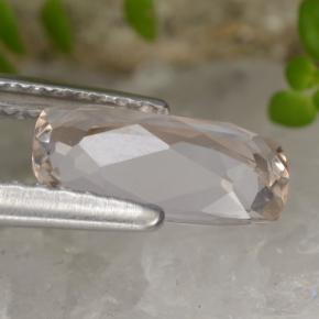 Morganita Rosado muy claro natural de 0.95 ct, Corte Cojín, VVS-VS