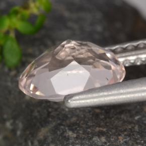 Morganita rosa natural de 1,05 ct, corte óvalo, VVS-VS