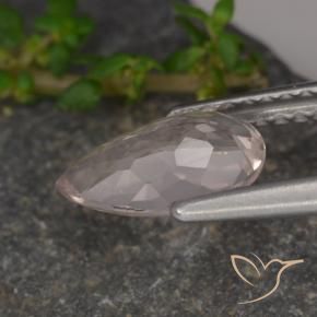 Morganita Rosado claro natural de 1.02 ct, En forma de pera, VS