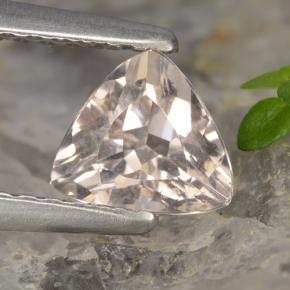 Morganita rosa natural de 0,56 ct, trillón, VS
