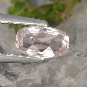 Morganita Rosado claro natural de 0.56 ct, Corte Cojín, VVS-VS