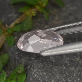 Morganita Rosado claro natural de 0.57 ct, Corte Óvalo, VS