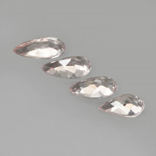 Gemas de Morganita Tono rosado coral natural de 2.03 ct, En forma de pera, VVS