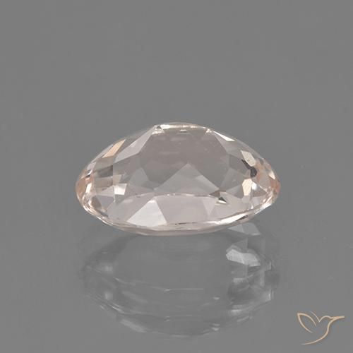 Morganita Rosado muy claro natural de 2.43 ct, Ovalada, VS