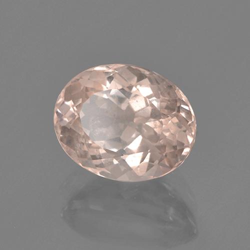 Morganita rosa natural de 2,73 ct, corte óvalo, VS