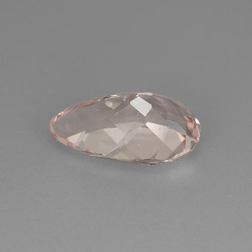 Morganita rosa natural de 2,38 ct, en forma de pera, VVS-VS