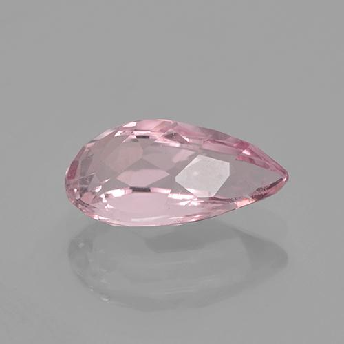 Morganita rosa natural de 2,52 ct, en forma de pera, VS
