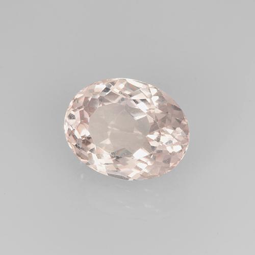 Morganita rosa natural de 2,66 ct, corte óvalo, VVS-VS