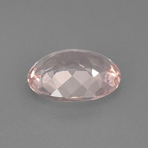 Morganita rosa natural de 2,87 ct, corte óvalo, VS
