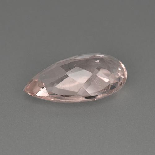 Morganita Rosado medio natural de 2.04 ct, En forma de pera, VVS-VS
