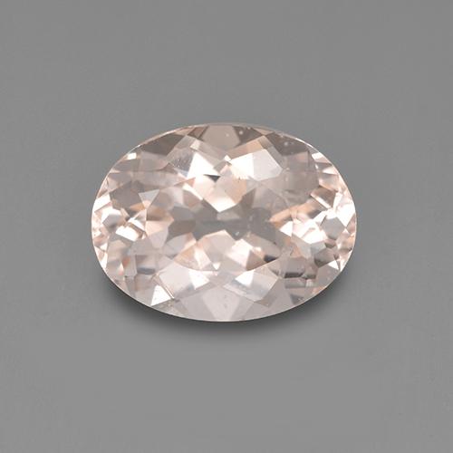 Morganita Rosado muy claro natural de 2.18 ct, Corte Óvalo, VS