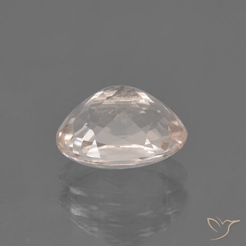 Morganita Rosado medio natural de 2.54 ct, Ovalada, VS