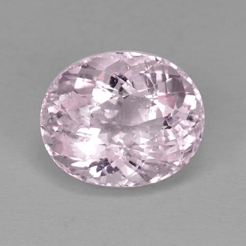 Morganita rosa natural de 4,28 ct, corte óvalo, VS