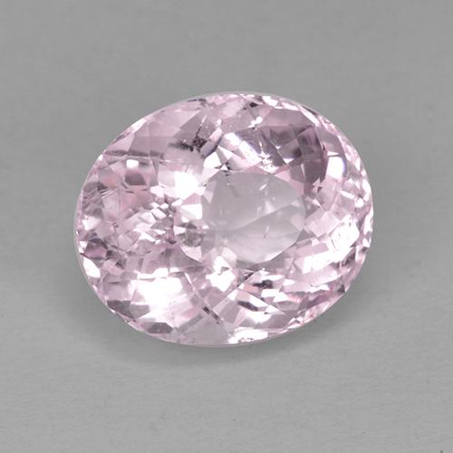 Morganita rosa natural de 4,28 ct, corte óvalo, VS