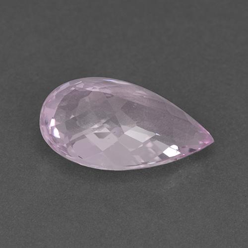 Morganita rosa natural de 3,39 ct, en forma de pera, VVS-VS