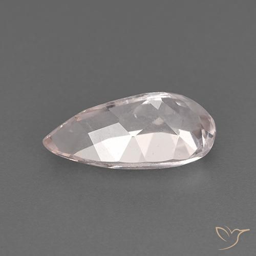 Morganita Rosado claro natural de 1.21 ct, En forma de pera, VS